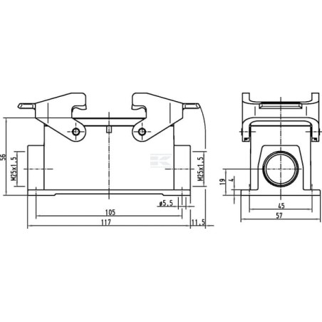 Embase HARTING 19300161271