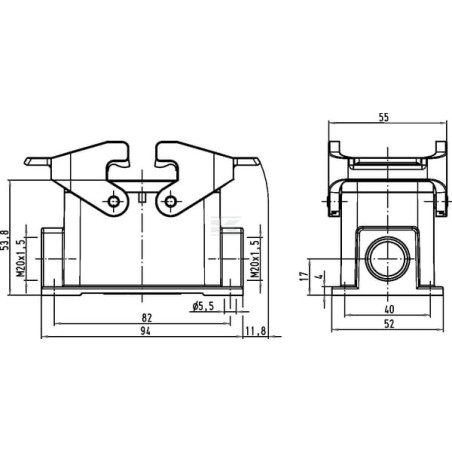 Embase HARTING 19300101270
