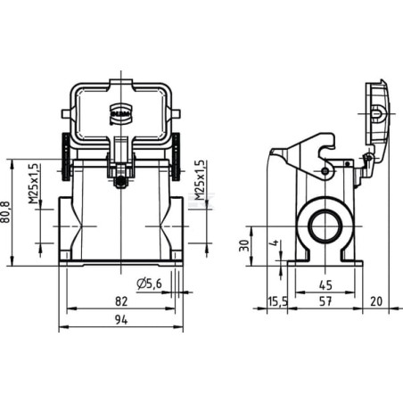 Embase HARTING 19300100296