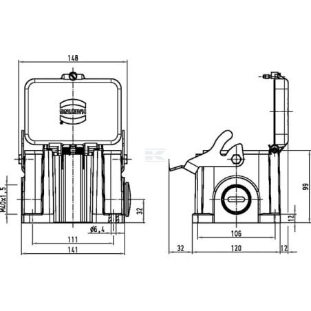 Embase HARTING 19300480298