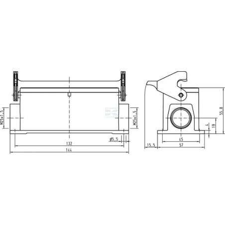 Embase HARTING 19300241291