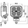 Phare de travail LED HELLA 1GA996284012
