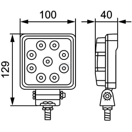 Lampe LED HELLA VALUEFIT 1GA357103012