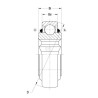Roulement à billes PEER BEARING 207KRRB12