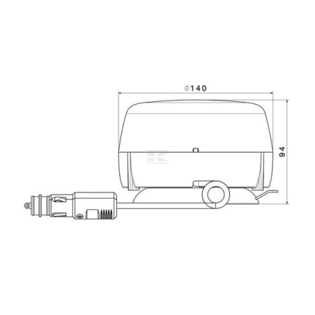 Feu LED VIGNAL 212520