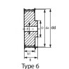Poulie UNIVERSEL 21T5322