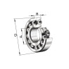 Roulement à billes INA/FAG 2216TVH