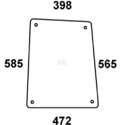 Vitre latérale UNIVERSEL 247810040300N