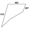 Vitre de porte UNIVERSEL 258514212100N