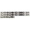 Kit d'autocollants UNIVERSEL 2690EMBL3603P