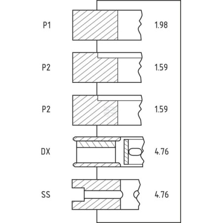 Segments MAR-MOT 2700521100940