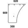 Vitre de porte UNBRANDED 297810030041N