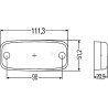 Feu d'encombrement à LED HELLA 2PS345600197