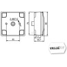 Feu anti-brouillard HELLA VALUEFIT 2NE357029141