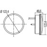 Feu arrière LED HELLA 2SD344200001
