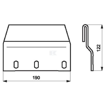 Guide de couteau UNIVERSEL 3025610071