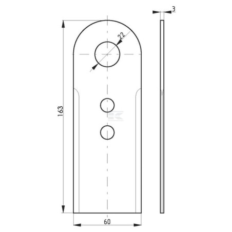 Couteau UNIVERSEL 30205961700020