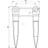 Barre de coupe BIZON 3020506002004