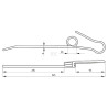 Doigt de bobine BIZON 3020506003031
