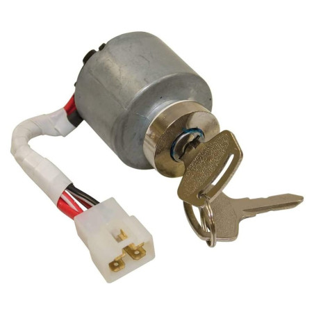 Contacteur à clé KUBOTA 66101-55200 modèles BX22 - BX23 - BX1500 - BX1800 - BX1830 - BX2200 - BX2230 - G1800 - G1900 - G2000