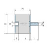 Silent bloc UNIVERSEL 3020B70