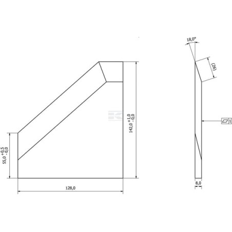 Cutter de poche UNIVERSAL 304610089R