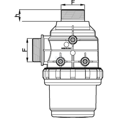 Filtre d'aspiration ARAG 3142452