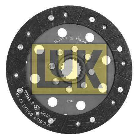 Disque d'embrayage LUK 322038110