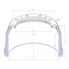 Tambour de frein FAD 331F046