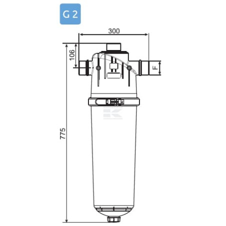 Filtre d'aspiration ARAG 334274