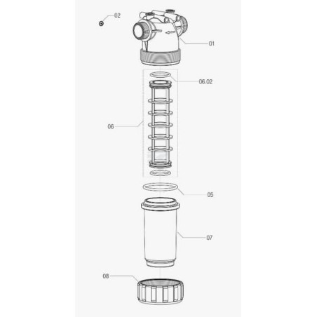 Filtre de ligne ARAG 32620535