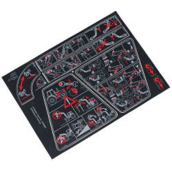 Kit d'autocollant STOLL 3462690