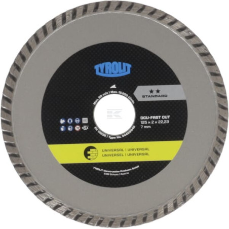Disque de découpe TYROLIT 34499991