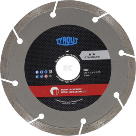 Disque de coupe TYROLIT 34500114