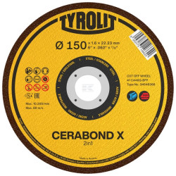 Disque à tronçonner TYROLIT 34690818