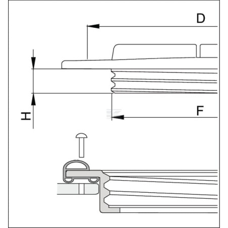 Couvercle de réservoir ARAG 3514140