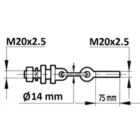 Stabilisateur UNBRANDED 3535704M91N