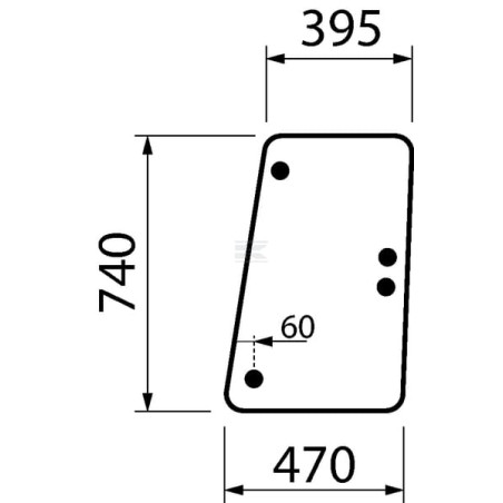 Vitre LANDINI 3557143M2