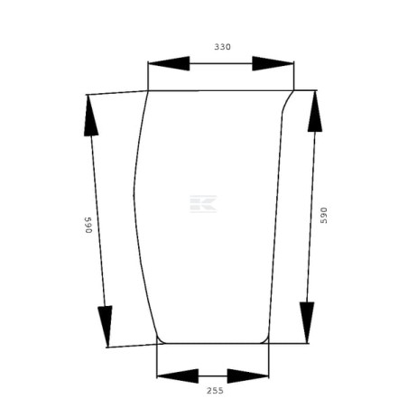 Pare-brise AGCO 3582162M2
