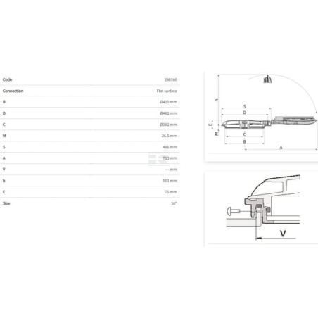 Couvercle ARAG 356161