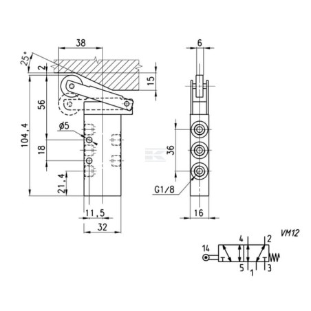 Distributeur CAMOZZI 358955