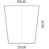 Pare-brise UNIVERSEL 3619172M1N