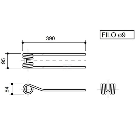 Dent flexible OLIVI 40070N