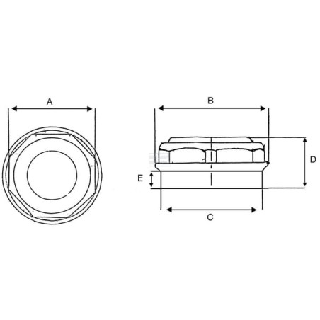 Bouchon de roue AL-KO 4016160