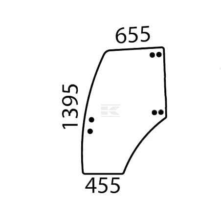 Vitre LANDINI 3658738M1