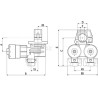 Porte-buse ARAG 4063F450