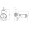Porte-buse ARAG 4063T45A2