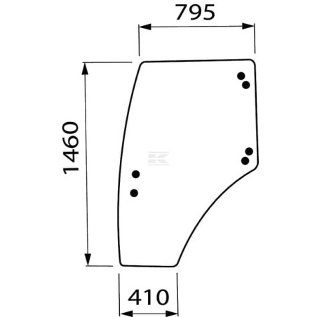 Vitre LANDINI 3656165M1