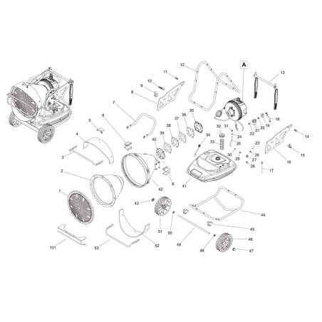 Canon à chaleur infrar MASTER 4011030