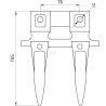 Doigt DEUTZ-FAHR 39101650001M1